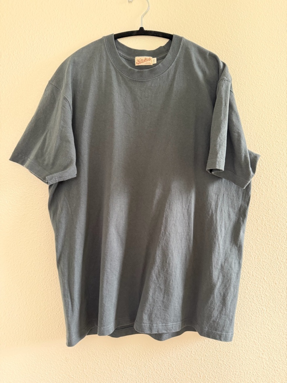 Vintage-Style Heavy Weight Loop Wheel Tee from Non Stock